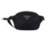 Logo Plaque Belt Bag, &pound;450, Handbags, Black, Nylon, Front view